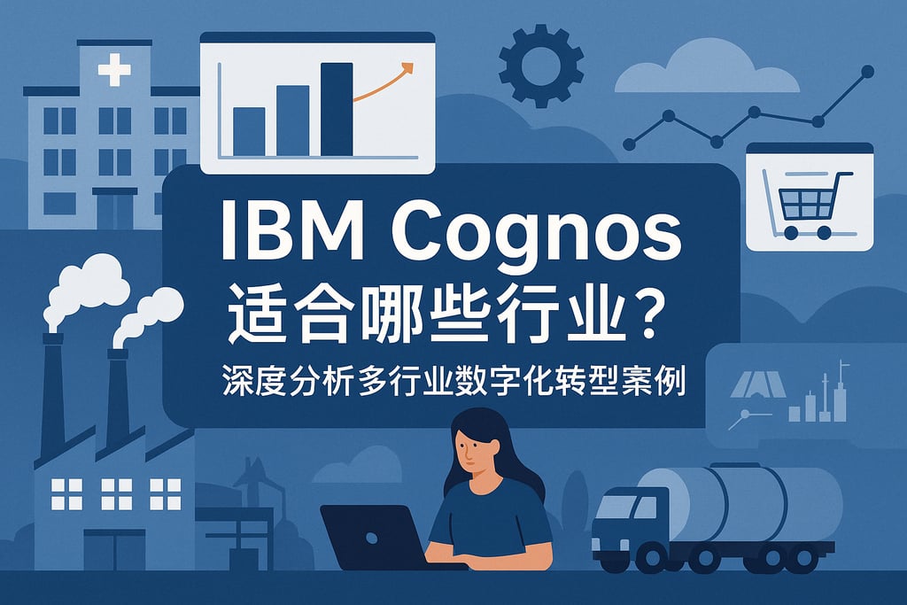 IBM Cognos适合哪些行业？深度分析多行业数字化转型案例